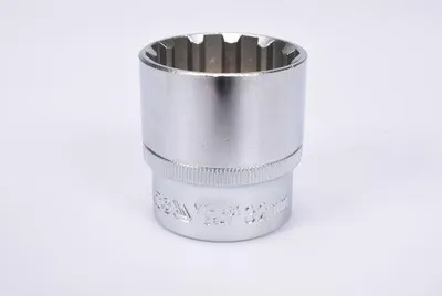 Zdjęcie produktu dla Yato YT-1481, Pojedynczy artykuł, Klucz nasadowy, Stal chromowo-wanadowa, 1/2", Chrom, 42 mm