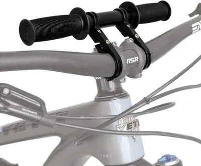 Produktbild von Kids Ride Shotgun Pro MTB Kindersitzlenker 355 mm, Schwarz