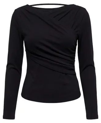 Image de CIAGA, chemisier pour femme - noir, taille XS