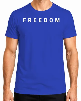 Produktbild von Freedom Charlie Kirk RIP Konservativ Republikaner Turning Point Herren T-Shirt, Blau, XL