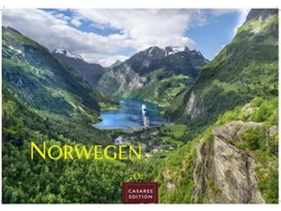Obrázek produktu pro Norský kalendář 2027 – nástěnný kalendář | Fotokalendář Severní Evropa, velký formát 35 x 50 cm – s 12 úchvatnými fotografiemi Norska, které zachycují krásu norské přírody