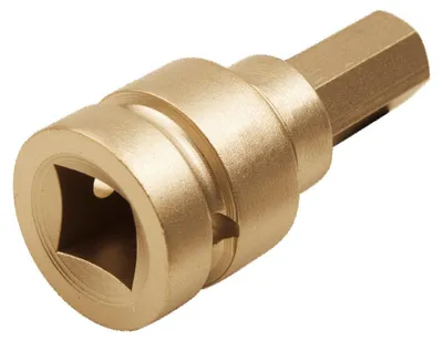 Produktbild von Dönges 6-Kant-Schraubendrehereinsatz für Schlagschrauber funkenfrei, 1/2", 24 mm 0351020S