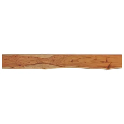 Produktbild von vidaXL Wandregal 140x20x2,5 cm Rechteckig Massivholz Akazie Baumkante