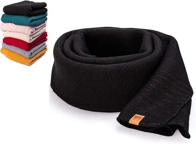 Immagine prodotto di Sciarpa invernale da donna HEYO, calda e morbida, colore nero, taglia unica