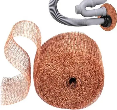 Produktbild von Doppelreihiges Kupferdrahtgitter-Rollen - Schneckenschutz & Füllblocker für Garten-Schutz.