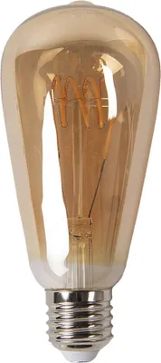 Produktbild von Clayre & Eef LED-Lampe Braun Glas