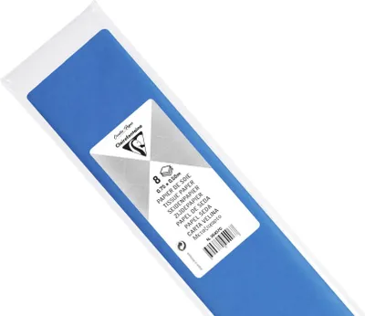 Immagine prodotto di Clairefontaine 95457C Clairefontaine Seidenpapier, (B)500 x (H)750 mm, petrolblau