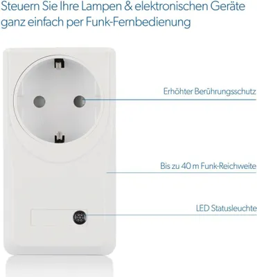 Immagine prodotto di Set Di Funkschalter 3+1 Innen Ws 48110