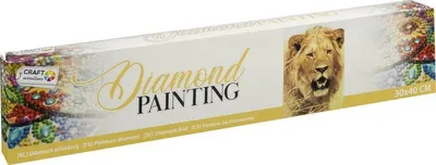 Obrázok produktu pre Diamantový obraz lev, 30x40cm