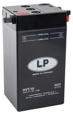 Image de Batterie Nano-Gel 6V 22Ah pour moto Batterie de démarrage MH HVT-10