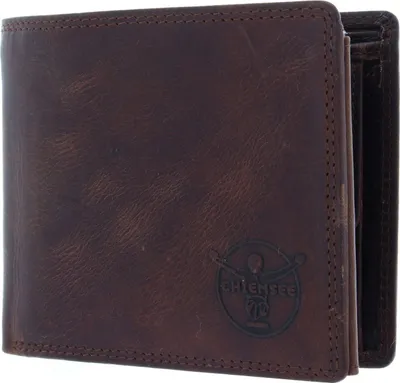 Image de CHIEMSEE Cuir porte-monnaie Dalian Wallet Brown brun