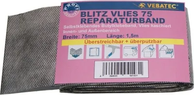 Produktbild von Vebatec BLITZ BUTYL REPARATURBAND Vlies 75mmx1,5m
