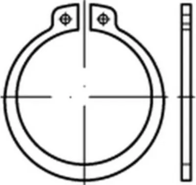 Produktbild von Reyher Sicherungsringe DIN 471 FederSt. 50x3 004710040500300 (50 Stück)