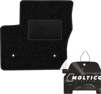 Produktbild von moto-MOLTICO Fahrer Fußmatte Auto Velours Fahrerseite Autoteppiche Schwarz Fahrermatte 1-teilig passend für Ford Explorer 1995-2001