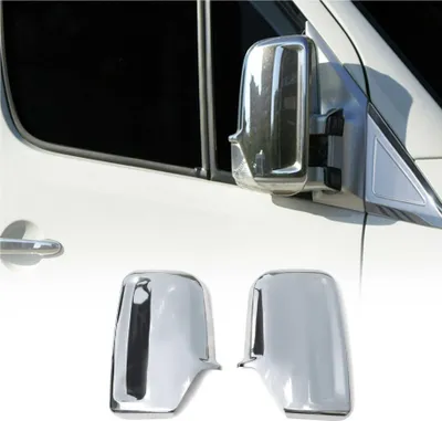 Zdjęcie produktu dla Osłony lusterek Osłony lusterek do VW Crafter 2006-2017 Chrom ABS Srebrne