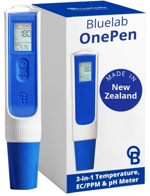 Productafbeelding van OnePen - een 3-in-1 temperatuur-, EC/PPM- en pH-meter, bliksemsnelle meetwaarden