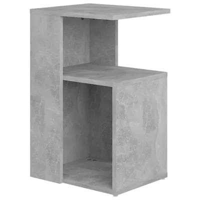 Produktbild von vidaXL Beistelltisch Betongrau 36x30x56 cm Holzwerkstoff
