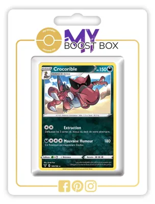 Produktbild von my-booster SWSH04-FR24-MB-109 Crocorible (Rabigator) 109/185 Wendbare Holo-Myboo