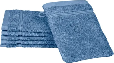 Produktbild von Ross Uni-Walk Handtücher Rubin Waschhandschuh 16x22 cm kornblumenblau