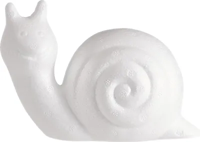 Produktbild von Styroporform "Schnecke", ca. 14 cm