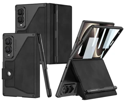 Productafbeelding van Beschermhoes + 9H beschermglas + houder voor stylus voor de Samsung Galaxy Z Fold8 5G, volledige bescherming