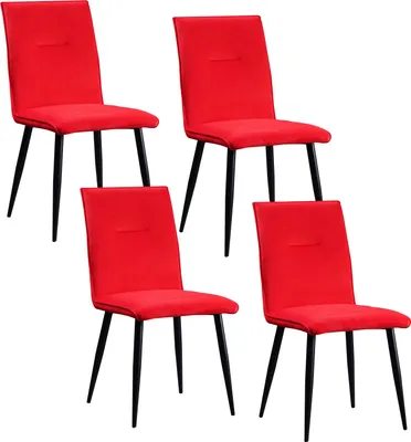 Produktbild von Stuhl Salinas Velvet 4er-Set