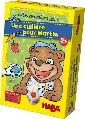 Immagine prodotto di Gioco da tavolo Haba - I miei primi giochi - L'orso affamato - Giocattolo educativo