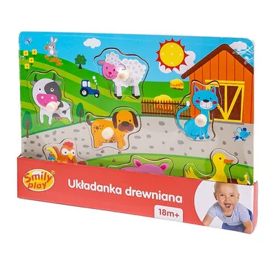 Obrázok produktu pre Drevené puzzle Farma Usadlosť