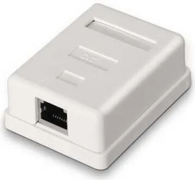 Image de Aisens Surface Mount Rose A139-0303/ Cat.6/ 1 Socket