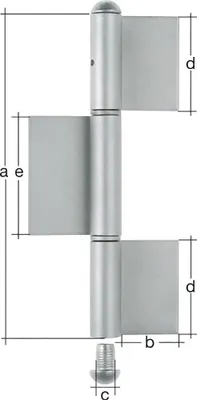 Produktbild von Alberts Konstruktionsband | 240 x 70 mm | Stahl roh Typ KO8 | 3-teilig