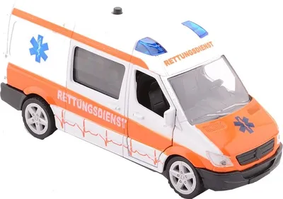 Produktbild von Krankenwagen Supersportwagen mit Licht und Ton 17 cm