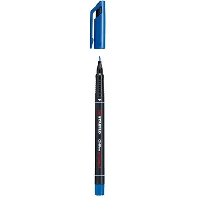 Produktbild von Folienstift - STABILO OHPen universal - permanent fein - 10er Pack - blau