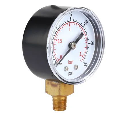 Produktbild von Manometer, Luftdruckmanometer, Öldruckmanometer, Wasserdruckmanometer, 1/8 BSPT Manometer