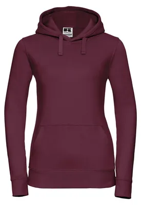 Produktbild von Russell Damen Kapuzenpullover, 3lagig FK691 (S) (Burgunder)