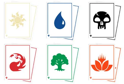Produktbild von 105 Ultra Pro MtG Magic Sleeves - Mana 8