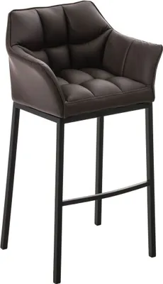 Produktbild von Barhocker Damaso B mit 4-Fuß Gestell braun