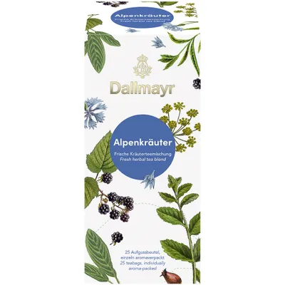 Produktbild von Dallmayr Alpenkräuter Tee 25  Portionen