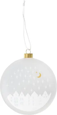 Produktbild von Räder Design Christbaumkugel Frostmedaillon Stadt