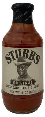 Produktbild von STUBB`S Original BAR-B-Q Sauce 450 ml
