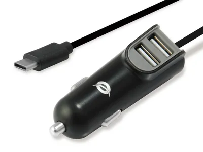 Produktbild von Conceptronic CARDEN05B 2-Port 15,5W USB-KFZ-Ladegerät