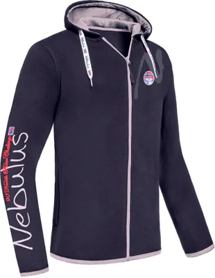 Produktbild von Nebulus Sweatjacke VIPES Herren, Übergangsjacke, Freizeitjacke, P6572 - Herren, schwarz-grau, XXL