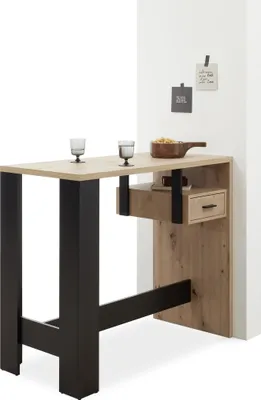 Zdjęcie produktu dla Bartisch >Bijou< (BxHxT: 120x101x50 cm) in Artisan, schwarz