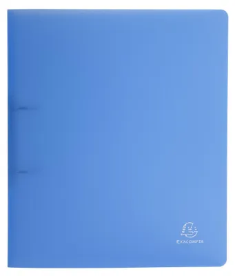 Obrázok produktu pre Exacompta 54362E Krúžkový viazač PP 700µ 2 krúžky 30 mm chrbát 40 mm A4 Modrá