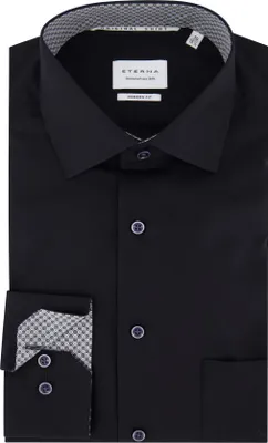 Produktbild von Eterna Modern Fit Businesshemd schwarz