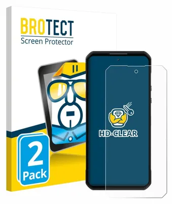 A product image showing packaging and a screen protector on a smartphone.