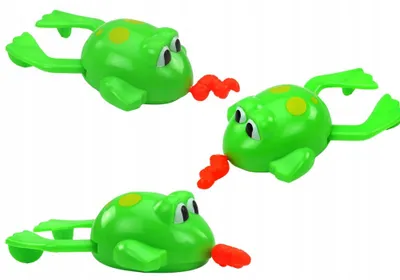 Produktbild von Schwimmende Aufzieh-Frosch Badespielzeug für Kinder