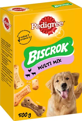 Produktbild von PEDIGREE® BISCROK™ Karton Multi Mix 6 x 500g