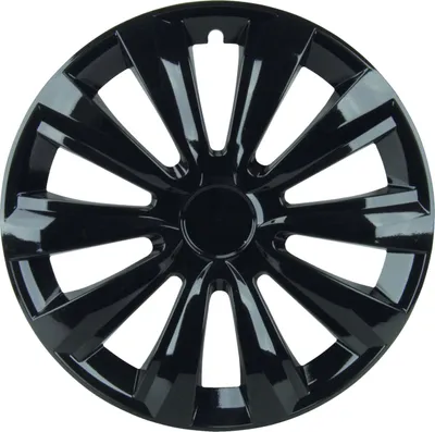 Produktbild von Unitec Radzierblende Delta 14 Zoll schwarz, 1 Stück