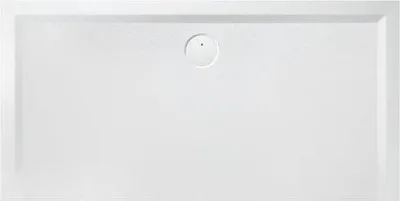 Produktbild von Hoesch Muna SoliquePro Rechteckduschwanne 1700 x 1000 x 30 mm mit Antirutsch weiß - 4209.010