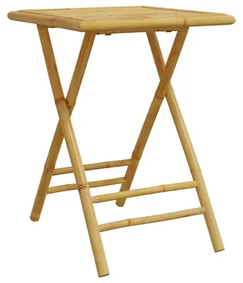 Produktbild von vidaXL Gartentisch Klappbar 55x55x75 cm Bambus